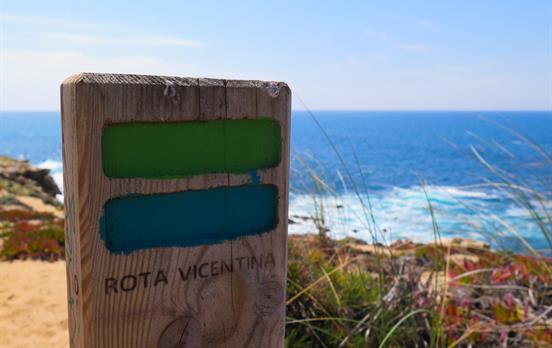 Wegweiser der Rota Vicentina