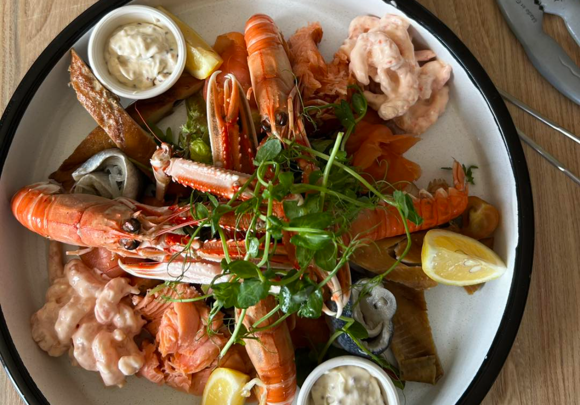 Seafood Platter at Corrie Hotel