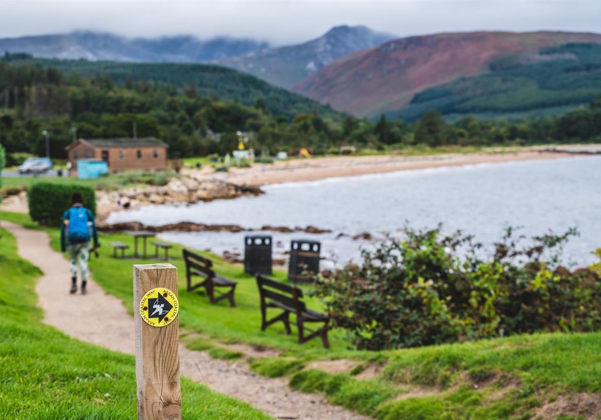 Arran Coastal Way Markers
