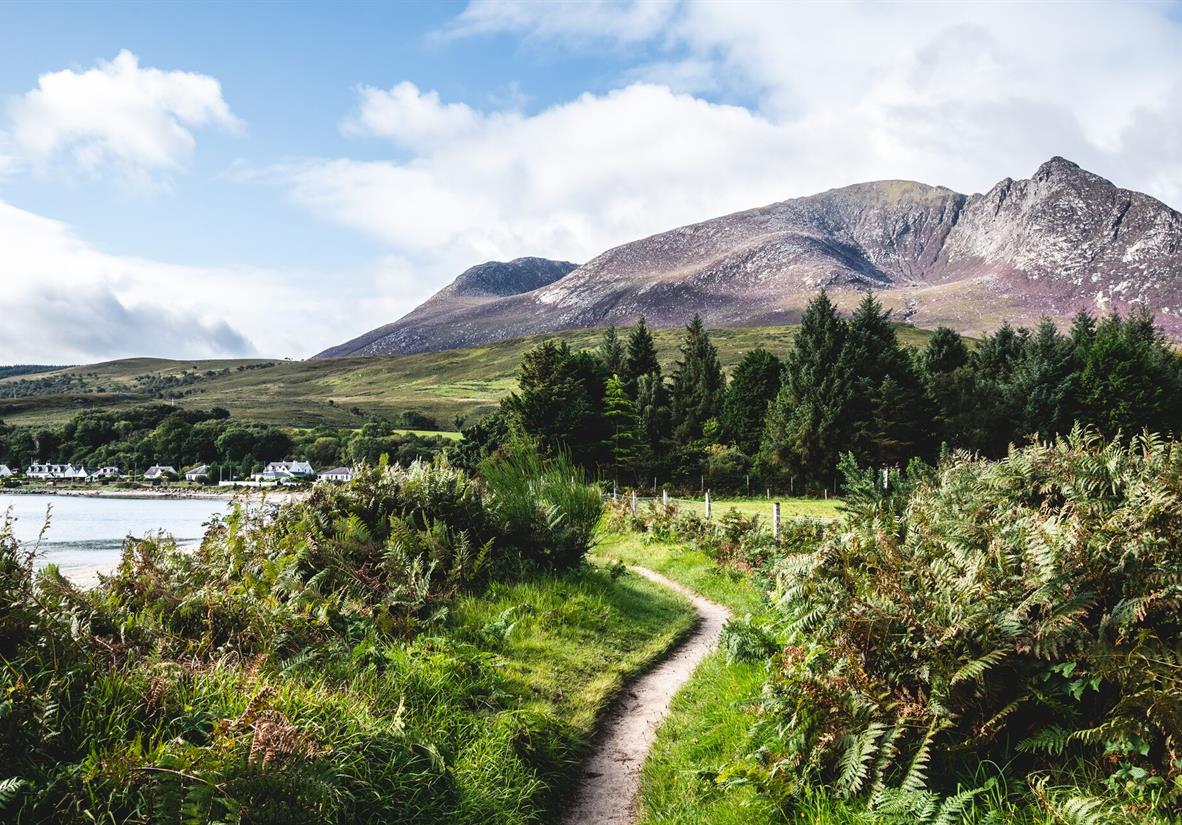 Trail leaving Corrie