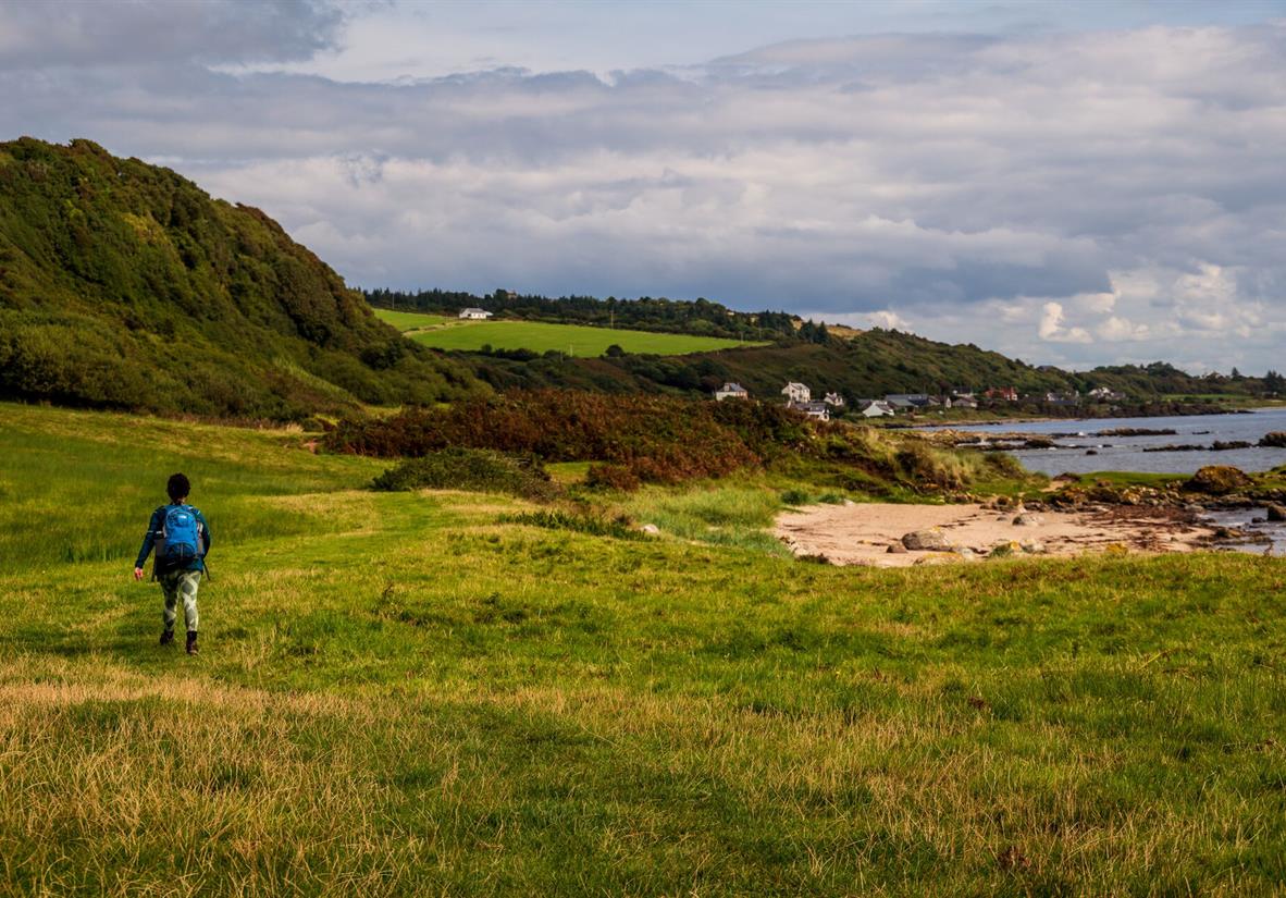 Walking on the Southern Coast to Whiting Bay