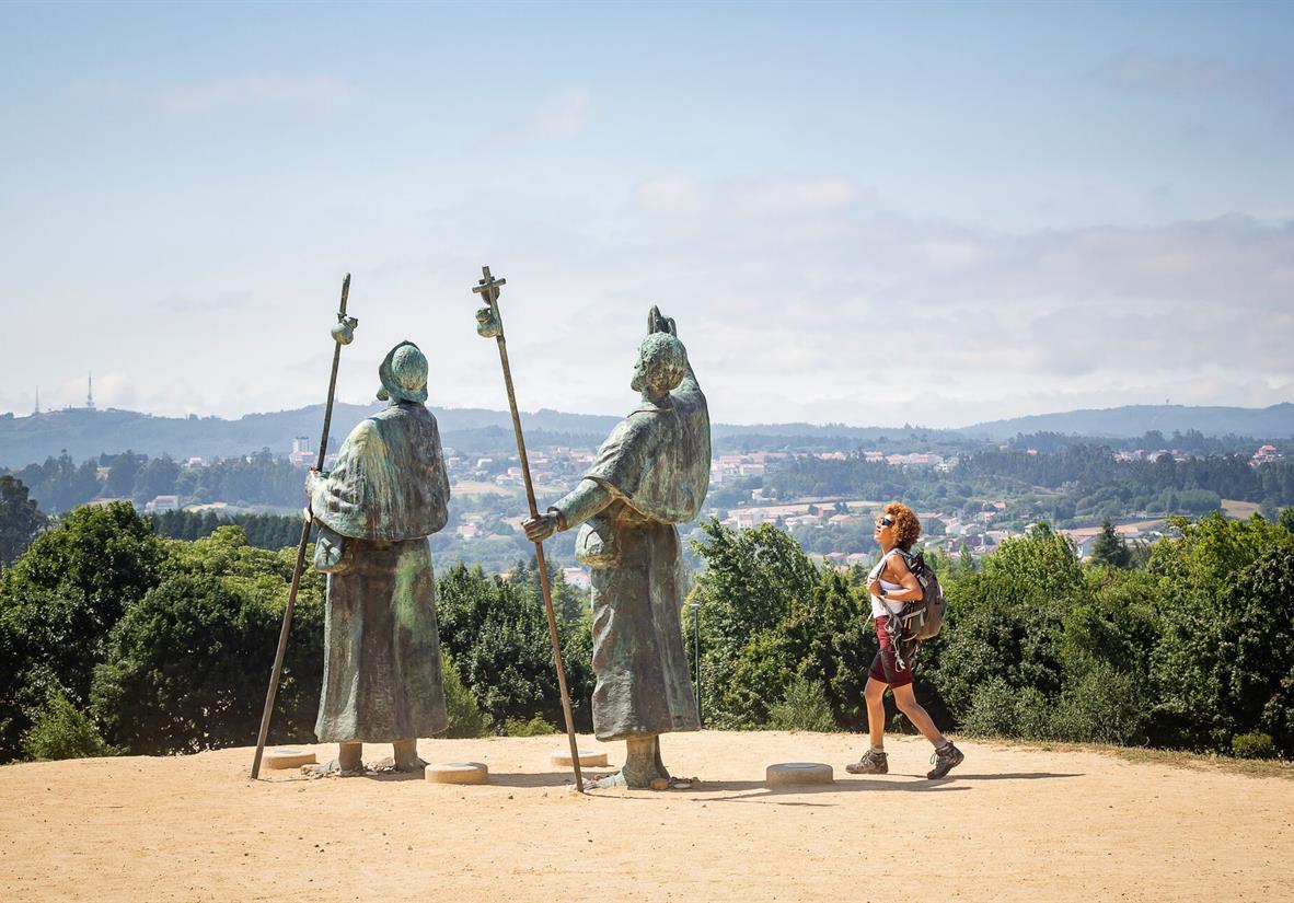 "Mount of Joy" outside Santiago