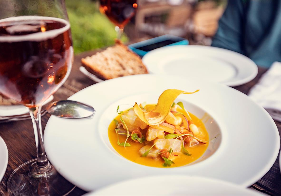 Superb Galician cuisine en route