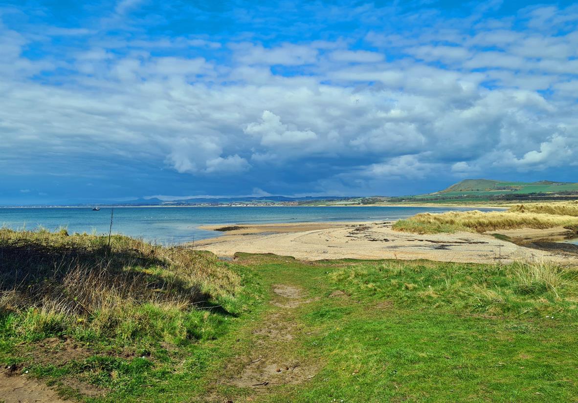 Beautiful views as you walk