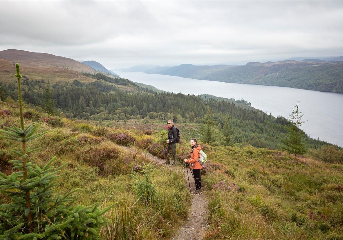 High route on the Great Glen Way