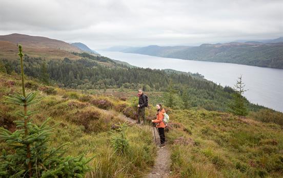 High route on the Great Glen Way