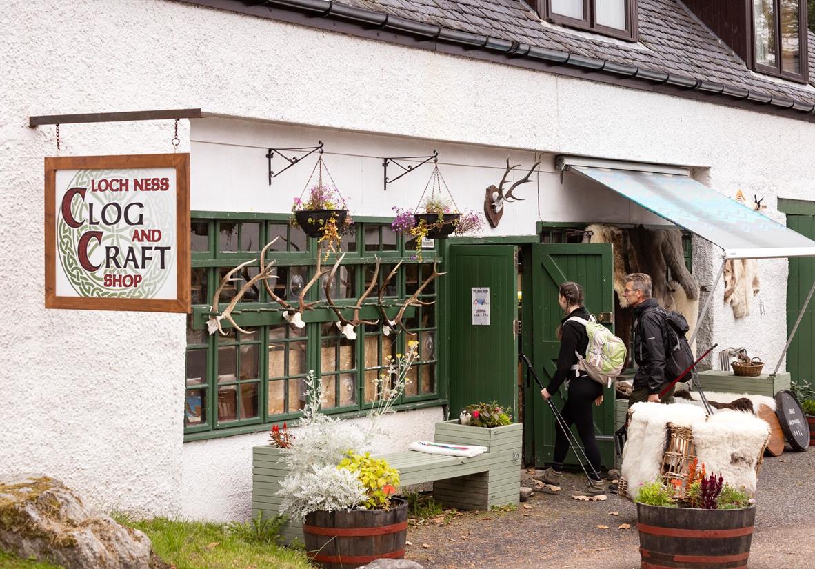 Clogg &amp; Craft shop in Invermoriston