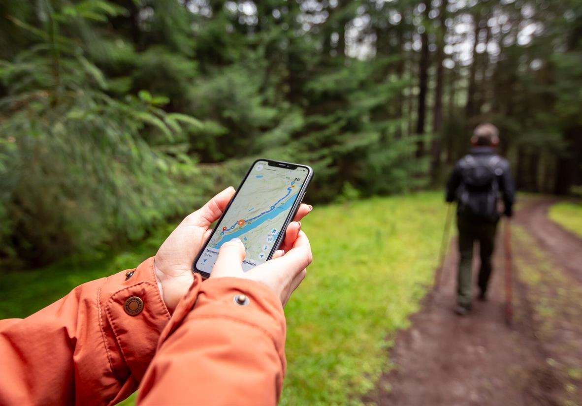 Navigation on the Macs Adventure app