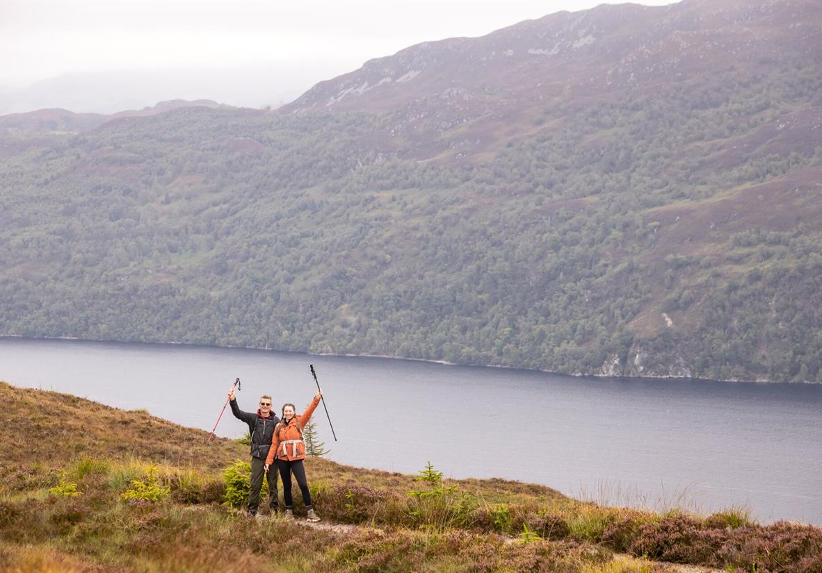 High route on the Great Glen Way