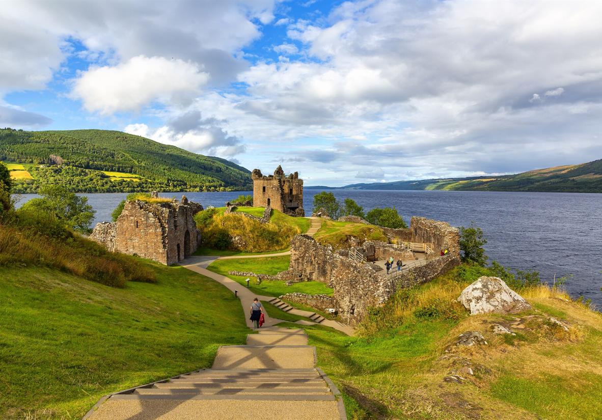 Urquhart Castle and Loch Ness