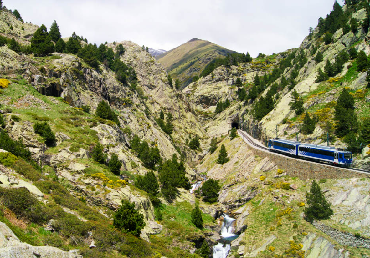 Zahnradbahn nach Núria