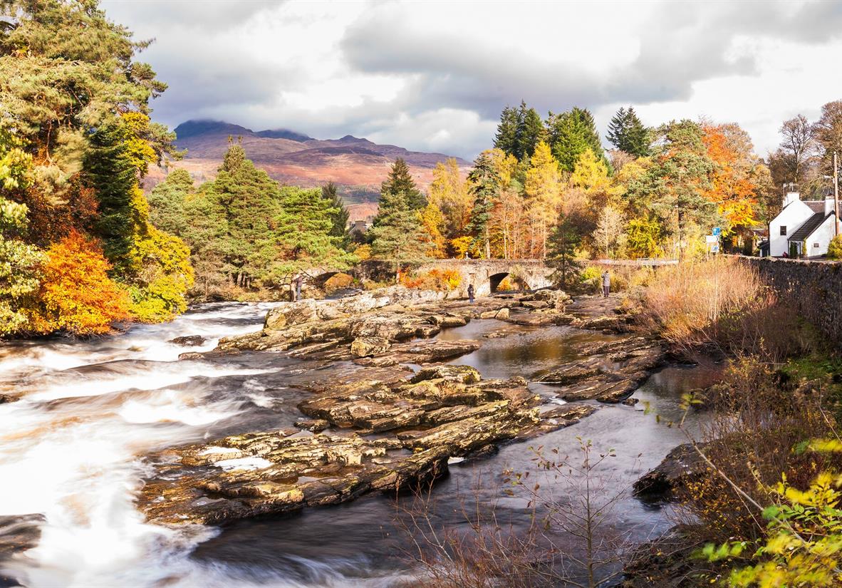 Falls of Dochart at Killin