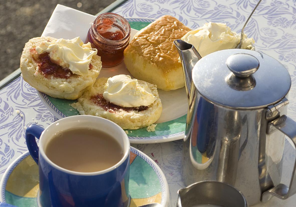 English cream tea