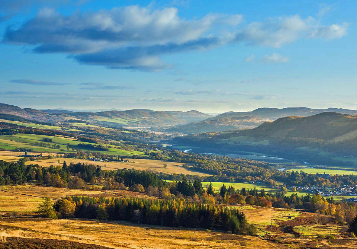 Perthshire's autumnal colours