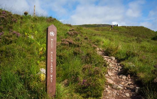 West Highland Way signposting