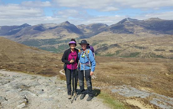 Hiking the West Highland Way