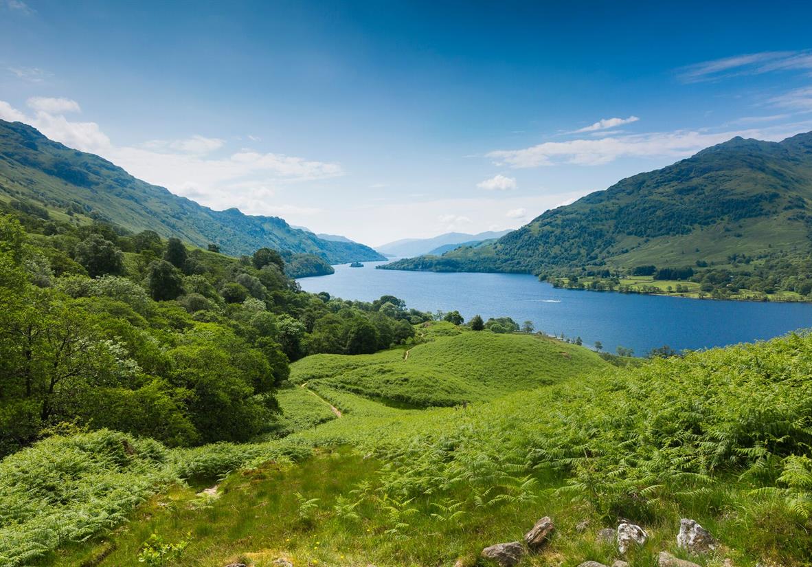 Loch Lomond on West Highland Way