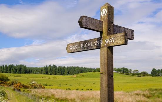 Trail is well waymarked throughout