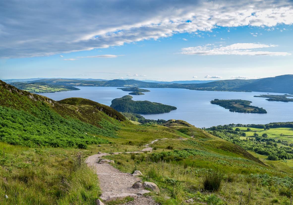 Conic Hill trail