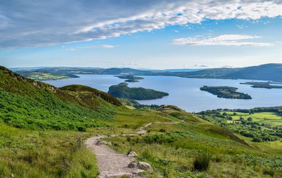Conic Hill trail