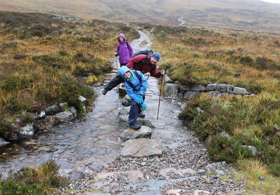 Making the most of the wet Scottish weather