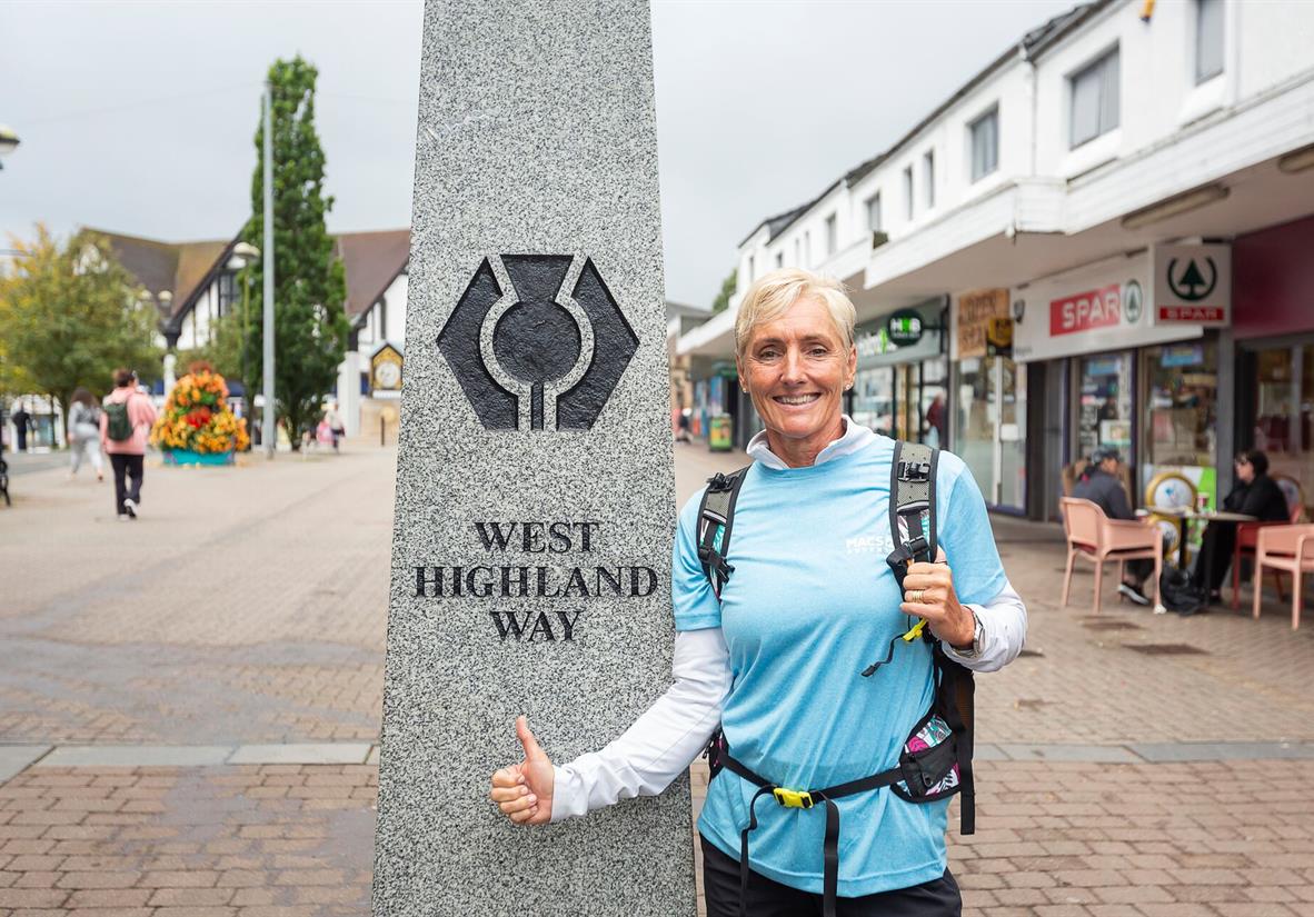 Start off the West Highland Way in Milngavie