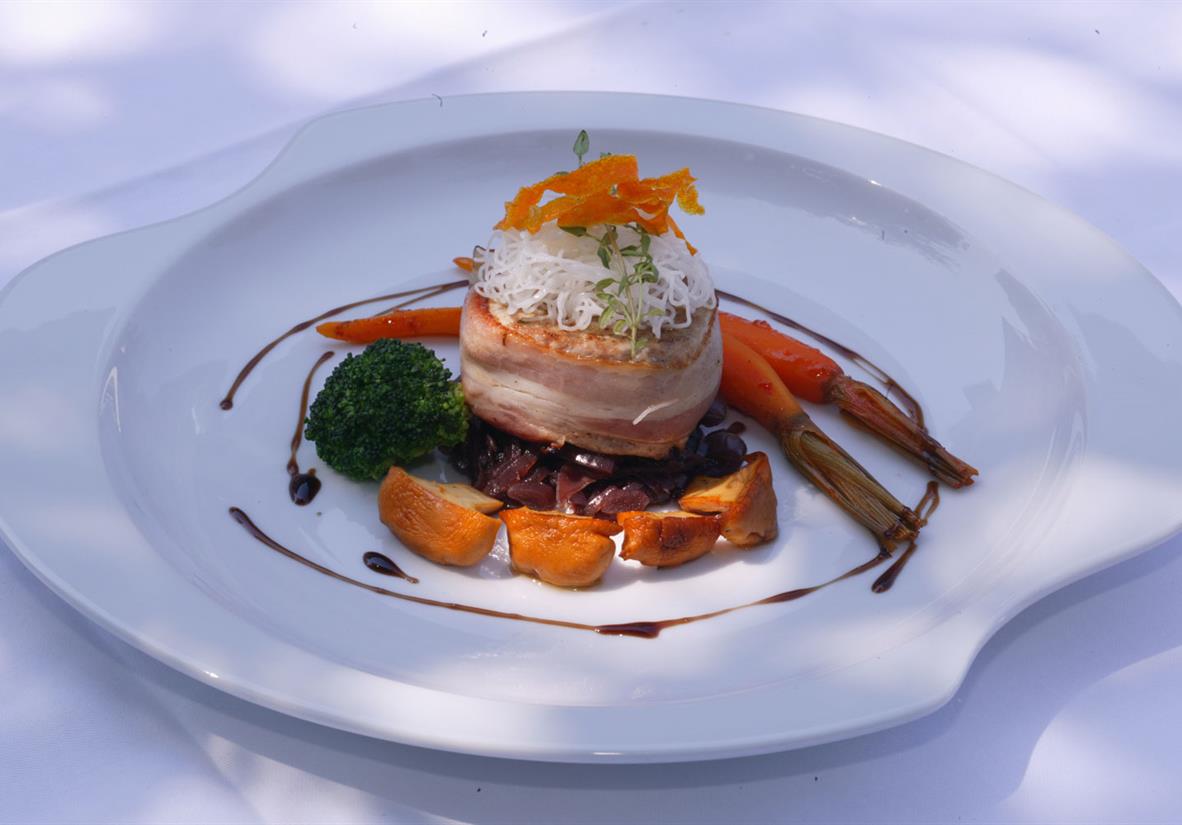 Meal at Hotel Belvedere