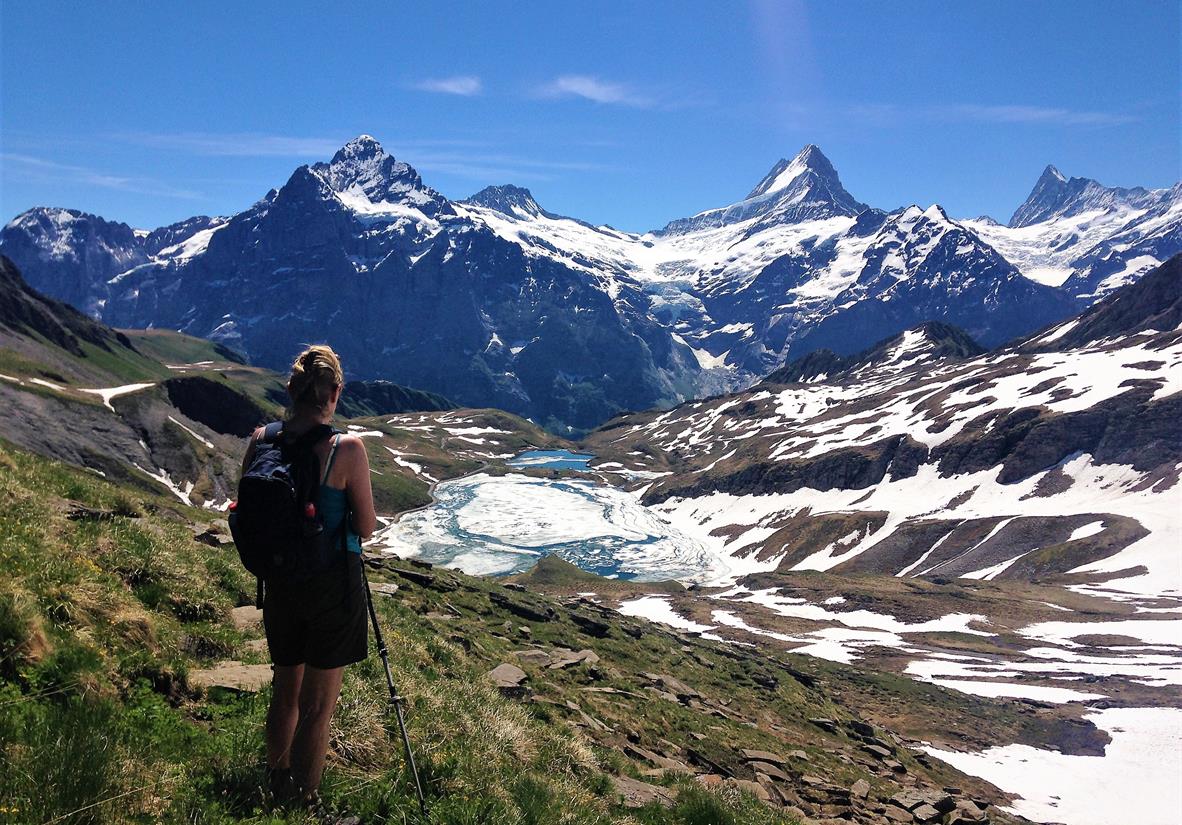 Walker and Bachalpsee