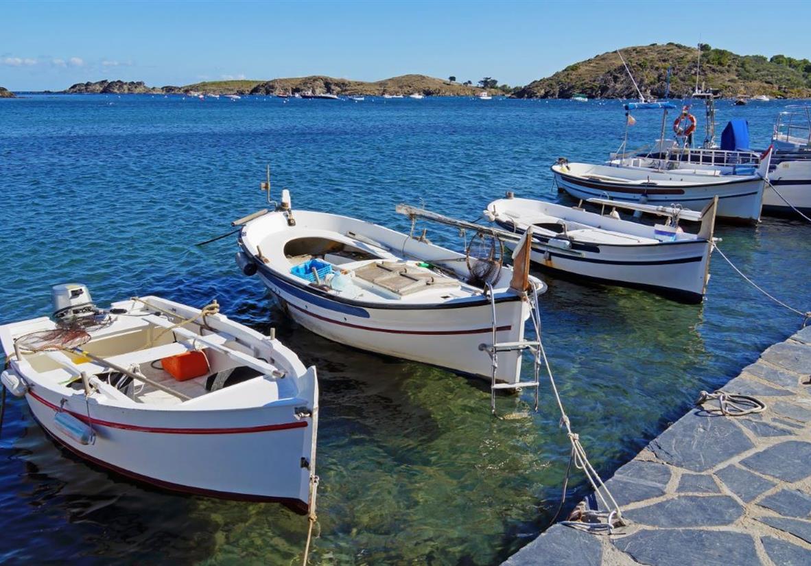 Fishing boats at Cadaques