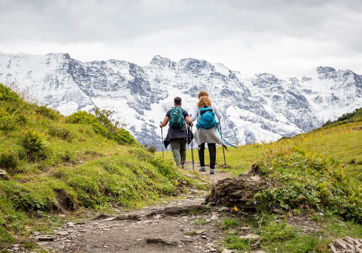 Walkers on the Trail