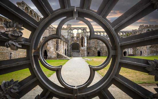 St Davids Bishops Palace Pembrokeshire Coast Path