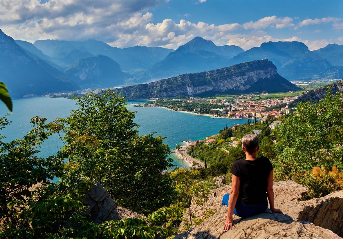 Dolomiten zum Gardasee
