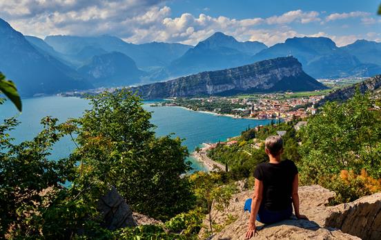 Dolomiten zum Gardasee