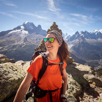 Wandern in den Bergen